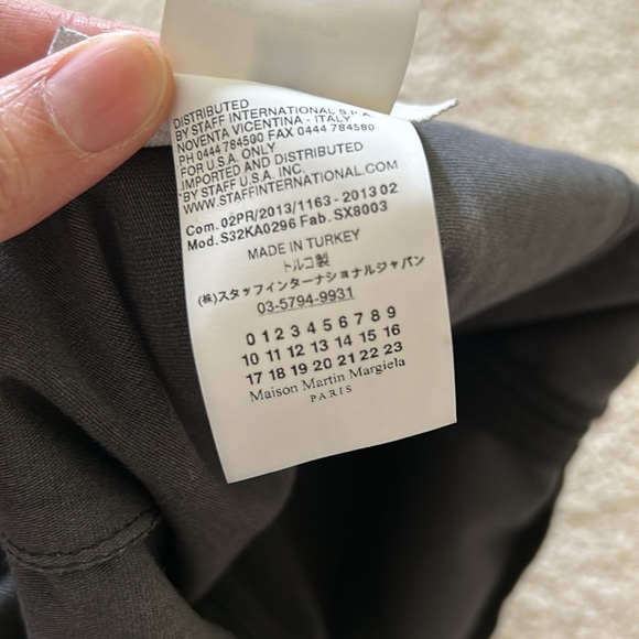 Maison Martin Margiela MM6 black leather pants size 38 - Picture 7 of 8